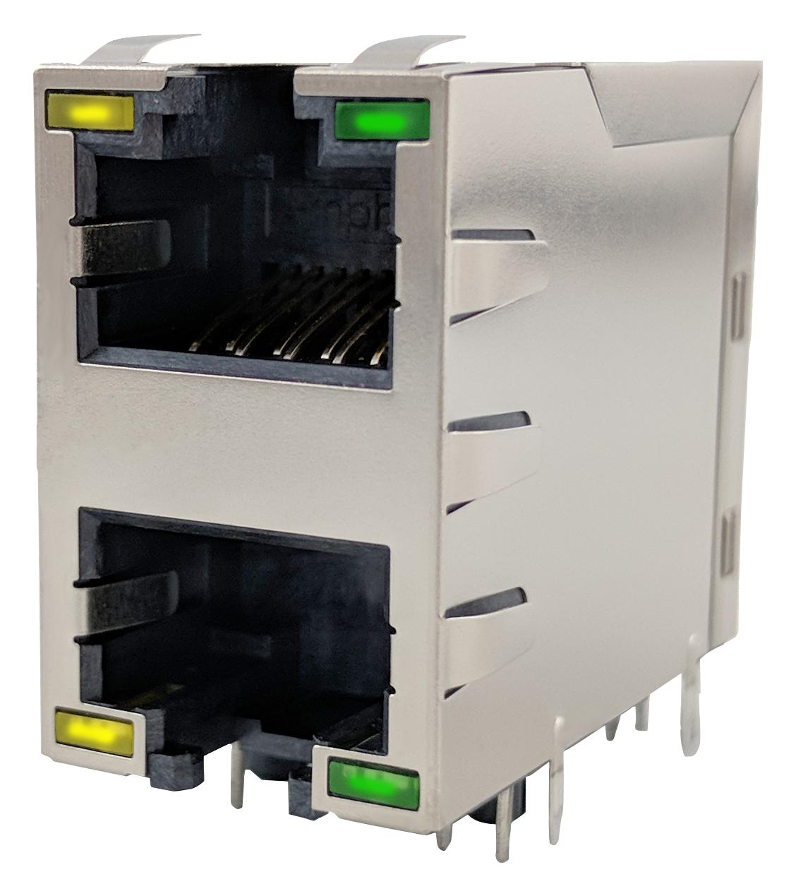 Amphenol Series RJE1R Modular Jack: RJE1R288325413