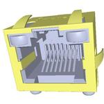 RJHSE5481A1 AMPHENOL COMMERCIAL PRODUCTS Right Angle Connector | myMectronic