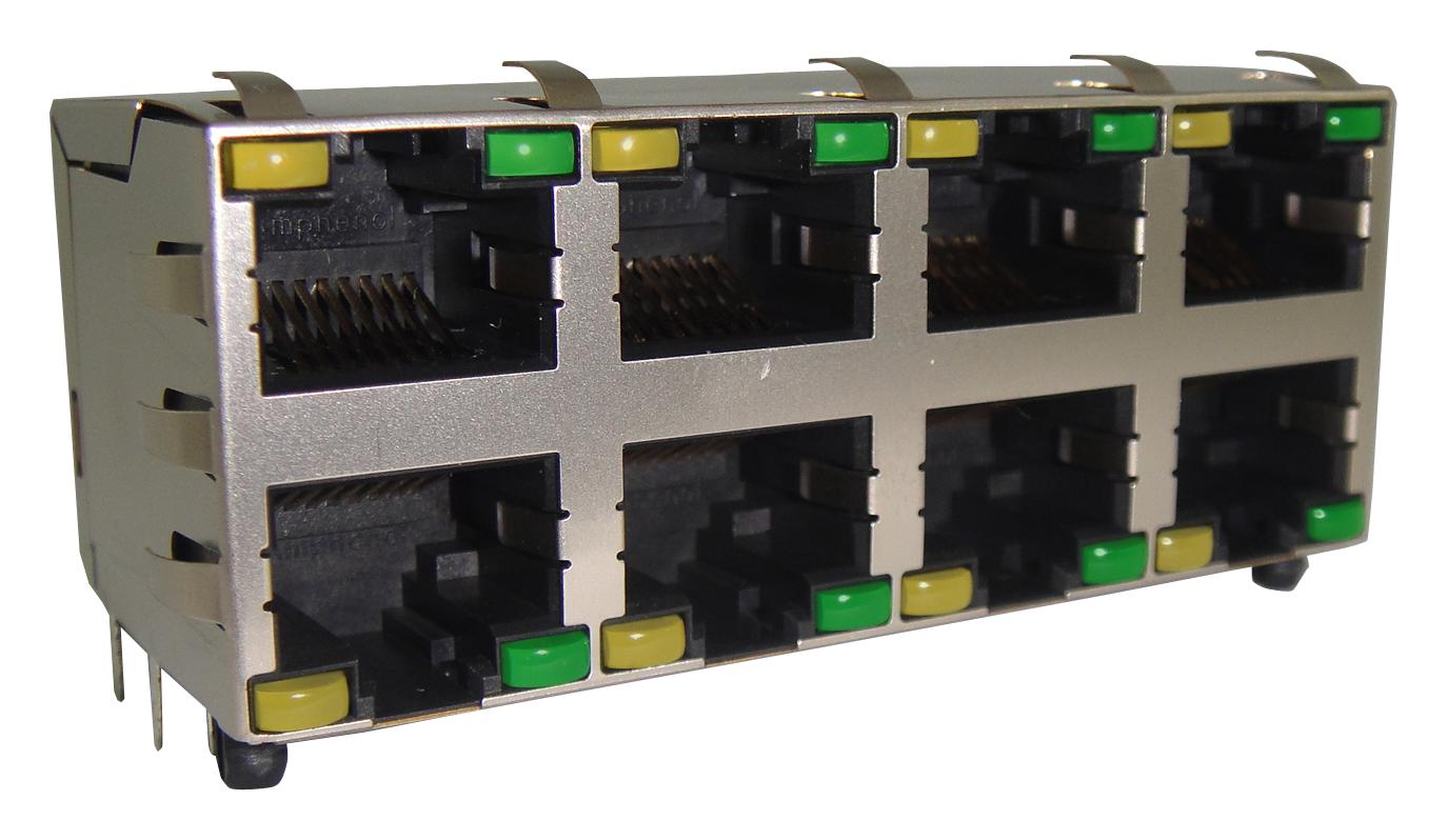 Amphenol RJSNE-X38X-08X – Reliable Modular Jack for Industrial Applications