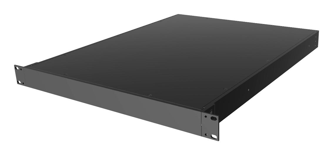 Hammond Series RM Rack-Mounted Enclosure: RM1U1922SBK