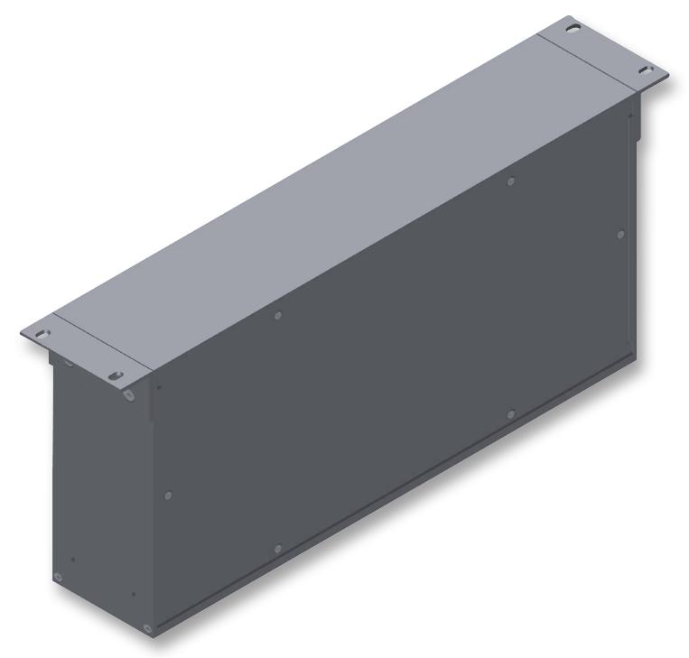 HAMMOND Series Rugged Rack Chassis: RM2U1913SBK