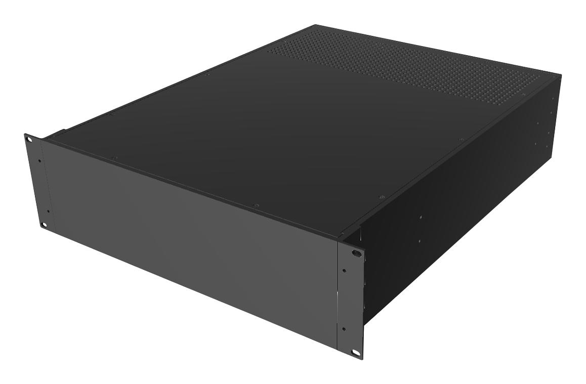 Buy Hammond Rack-Mounted Instrument Enclosure Part Number RM3U1922VBK Online