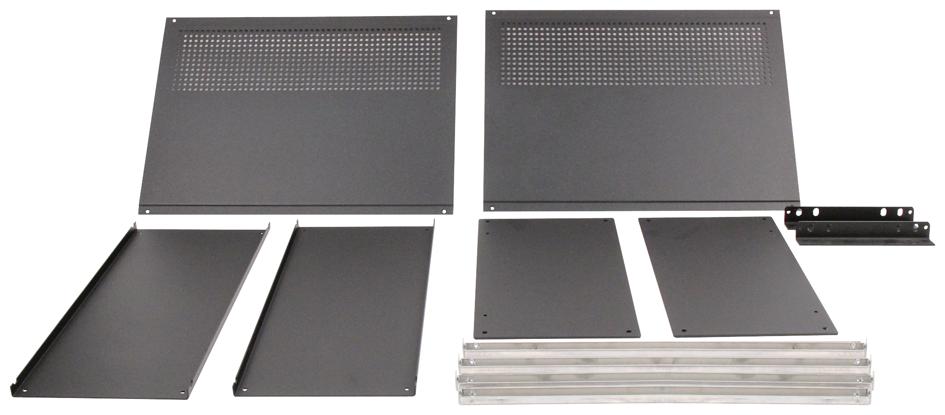 Hammond Series RMC 4U Vented Rack Chassis: RMCV190713BK1