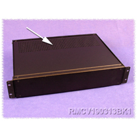 Buy Metal Aluminum Tabletop Rack Cabinet Part Number RMCV191013BK1 Online