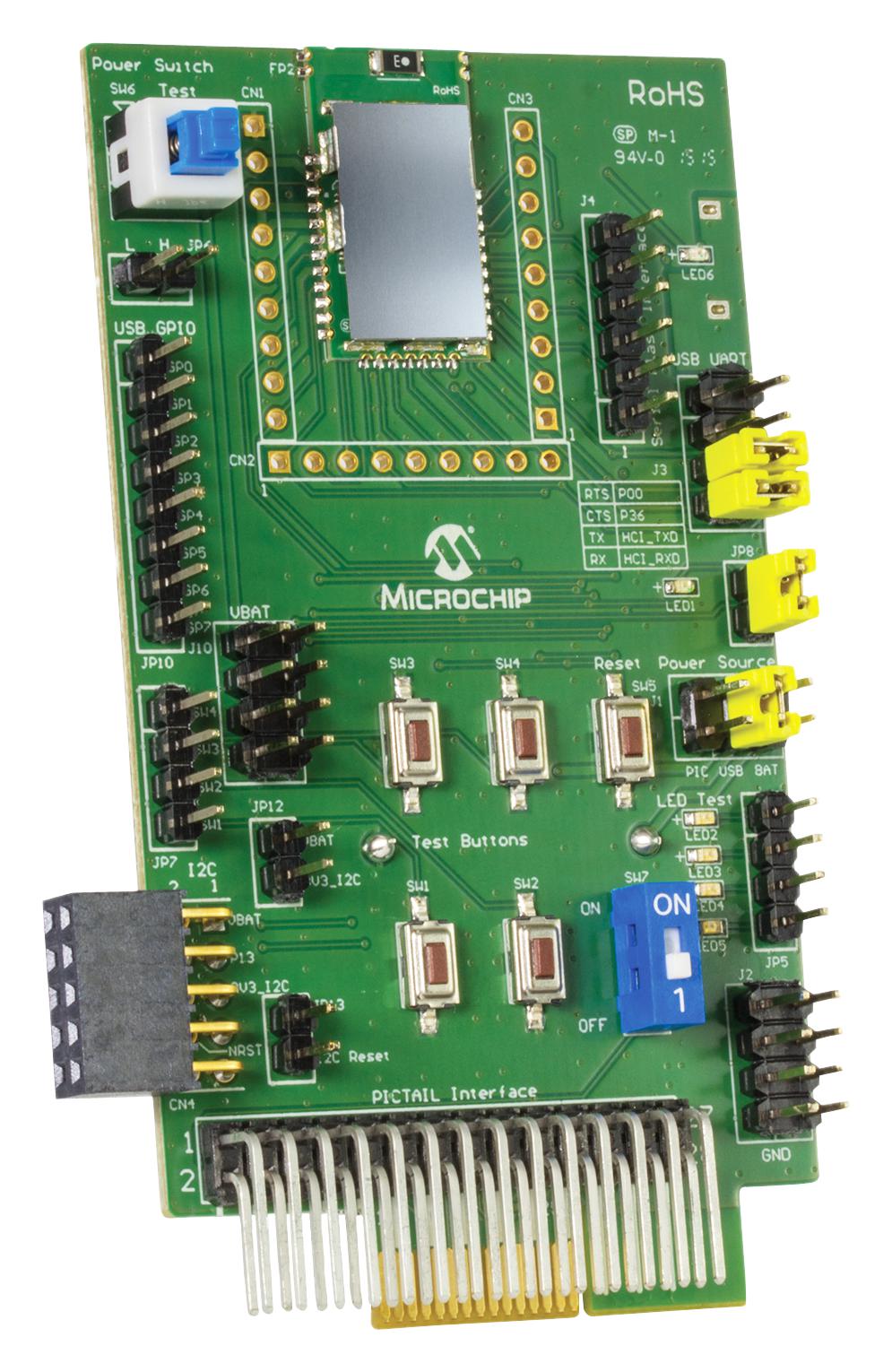 Microchip Series RN4870 Bluetooth Low Energy: RN-4870-SNSR
