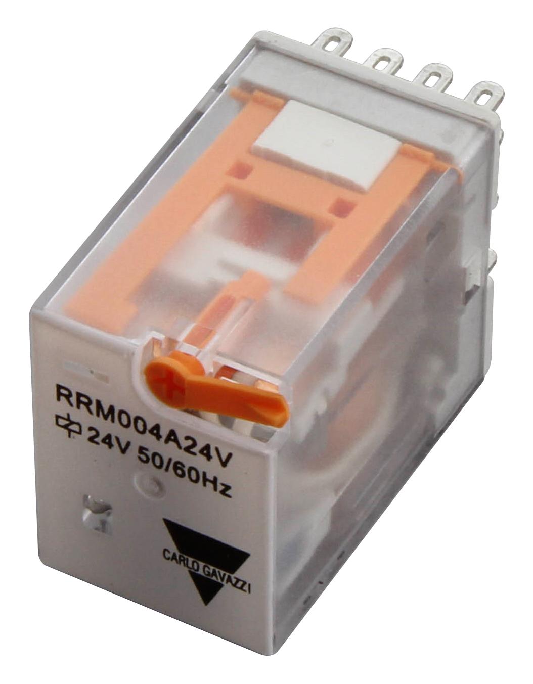 Buy Carlo Gavazzi Industrial Relay Part Number RRM004A24V Online