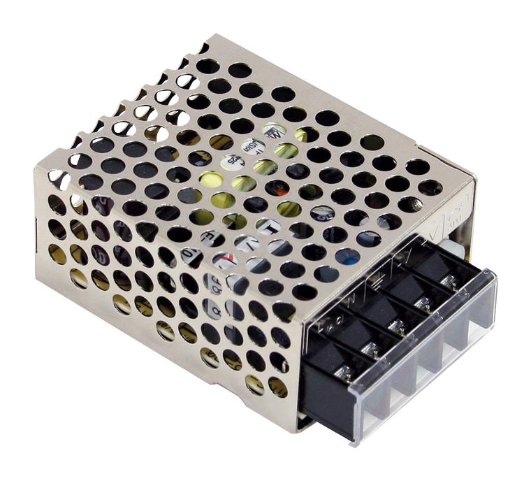Meanwell Series RS Power Supply: 15W 3.3V-48V