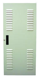 Hammond RSDL19070BK1 – Reliable Steel Louvered Door for Industrial Applications