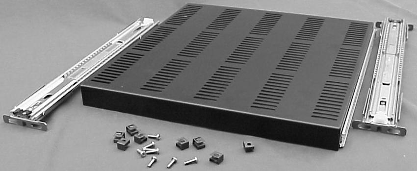 Hammond Series Four Post Mounting Sliding Shelf: RSVS1931BK1