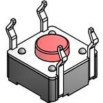 RT1105AF160Q E-SWITCH SPST Pushbutton Switch | myMectronic