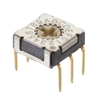 Buy C&K RTF Series Rotary DIP Switch Part Number RTF04R0C Online
