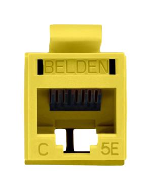 Belden Series REVConnect Cat5E UTP Modular Jack: RV5MJKUYL-B24