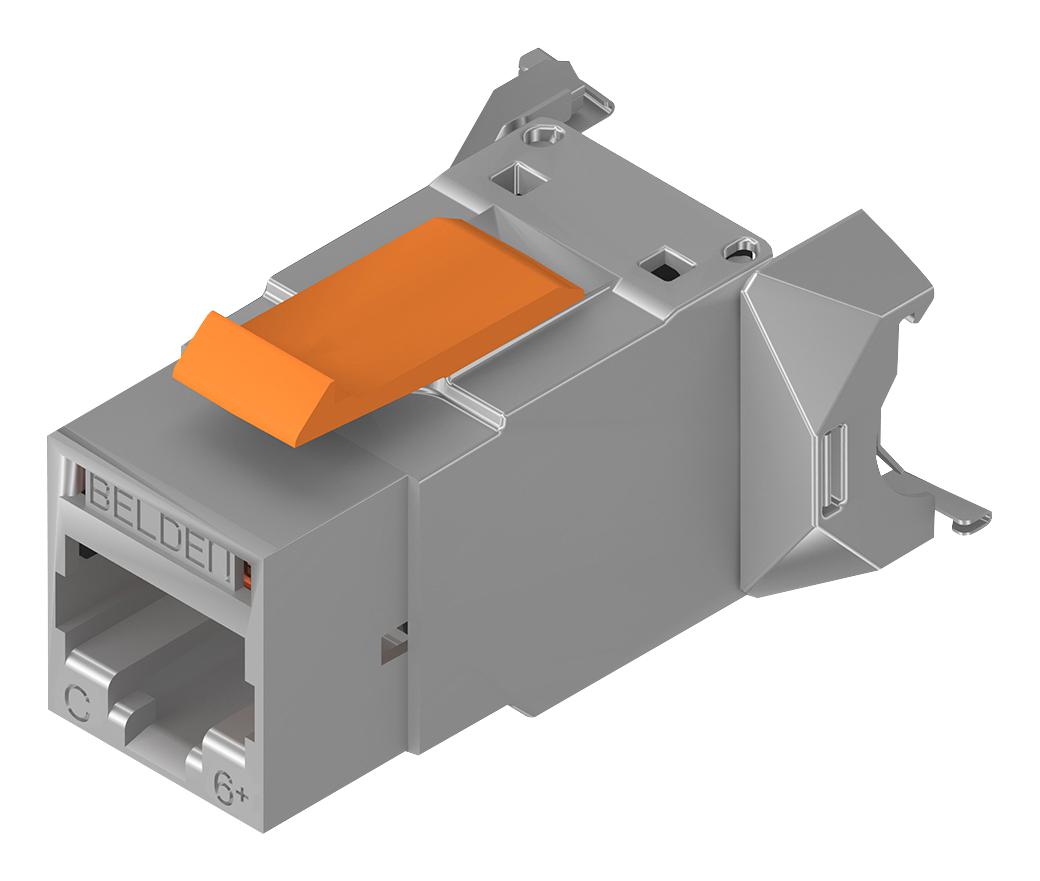 Belden RV6IJ2SME-B24 – Reliable CAT6+ Shielded Modular Connector for Industrial Applications