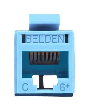 Belden RV6MJKUXX-B24 – Reliable CAT6+ UTP Modular Jack for Industrial Applications