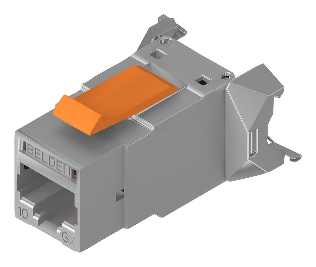Belden Series 10GX Shielded Ethernet Connector: RVAIJ2SME-S1
