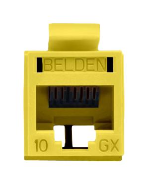 Belden Series REVConnect RJ45 Jack: RVAMJKUYL-B24
