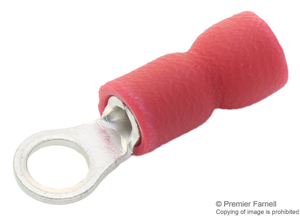 Multicomp Vinyl Insulated Ring Terminal – Reliable Electrical Connection for Industrial Applications