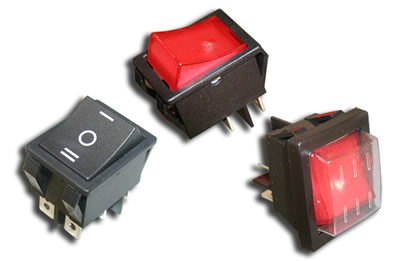 RW2722AAC CIT Relay and Switch Illuminated Rocker Switch | myMectronic