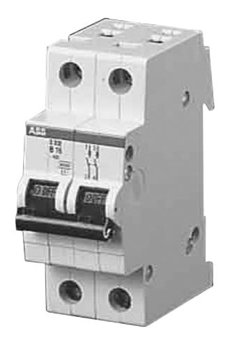 ABB S202MC10 – Reliable Double Pole Circuit Breaker for Industrial Applications