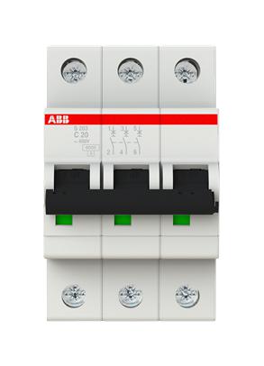 Siemens Series S200 Miniature Circuit Breaker: 3P 20A