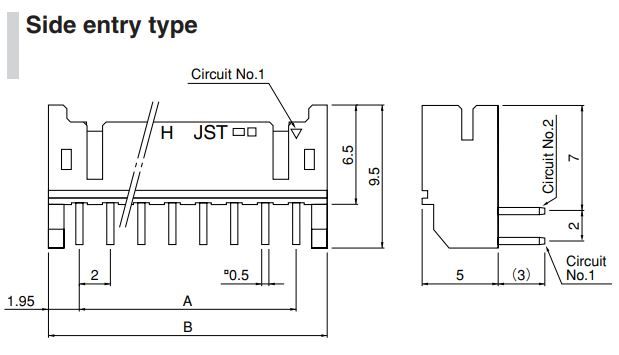 JST S20BPHDSSBLFSN – Reliable 20-Position Side-Entry Connector for Industrial Applications