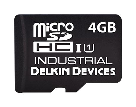 Delkin Devices 4GB S304APY5Q-U1000-3 – Reliable Industrial microSD for Applications