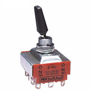 NKK S48R – Reliable Toggle Switch for Industrial Applications