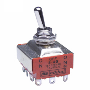 NKK Series S – Reliable Toggle Switch for Industrial Applications