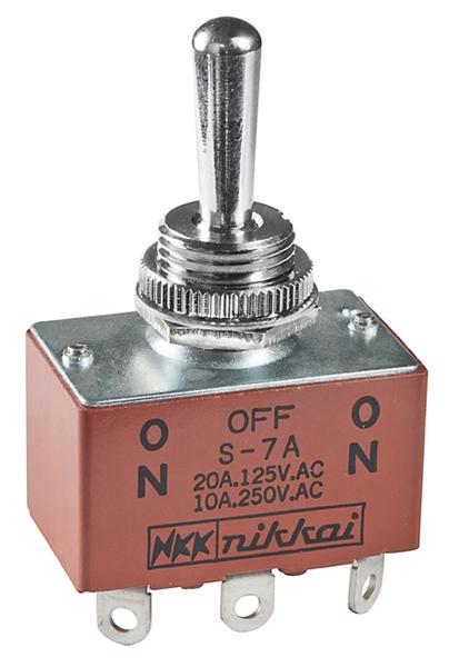 NKK S7A – Reliable DPDT Toggle for Industrial Applications