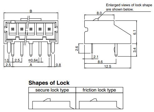 Buy JST JL Connector Part Number S7BJLRLFSN Online