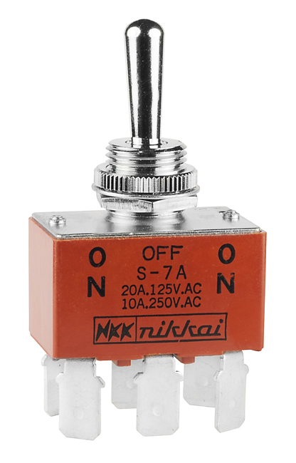 NKK Medium Capacity Toggle Switch – Reliable Switching for Industrial Applications