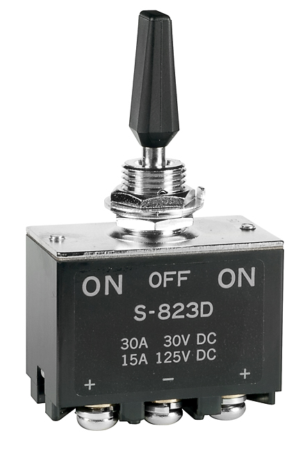 NKK Series S High Capacity Toggle Switch: S823D