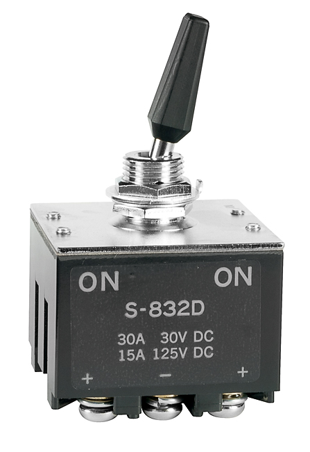 Buy NKK High Capacity Toggle Switch Part Number S832D Online