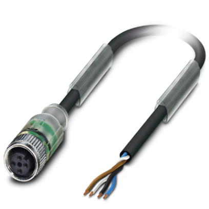 SAC-4P- 3,0-PUR/M12FS-2L PHOENIX CONTACT 4-Position Sensor Cable | myMectronic
