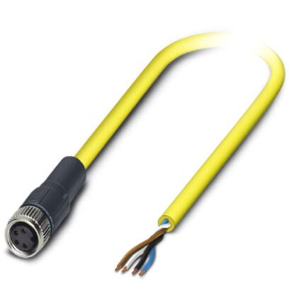 SAC-4P- 5 0-542/M8 FS BK PHOENIX CONTACT 4-Position M8 Sensor Cable | myMectronic