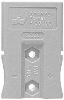 Anderson Series SBS: 110 Amp Power & Signal Connector Part Number SBS50GRABK