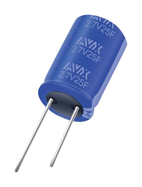 Enax Series High Capacitance Cylindrical SuperCapacitors: SCCV60B107SRB