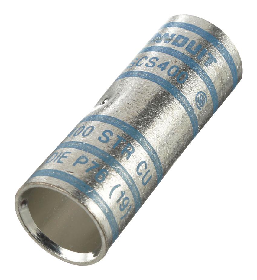 Panduit SCS400-6 – Reliable Copper Conductor Butt Splice for Industrial Applications