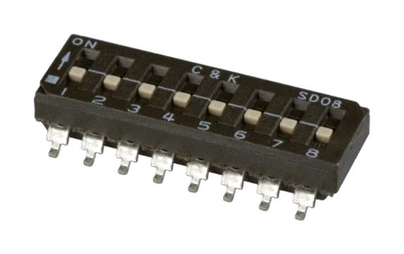 CK Switches Series Low Profile DIP Switch: SD04H0SBR