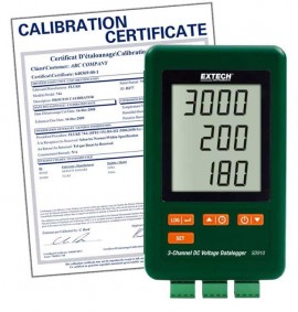 Buy Extech DC Voltage Datalogger Part Number SD910NIST Online