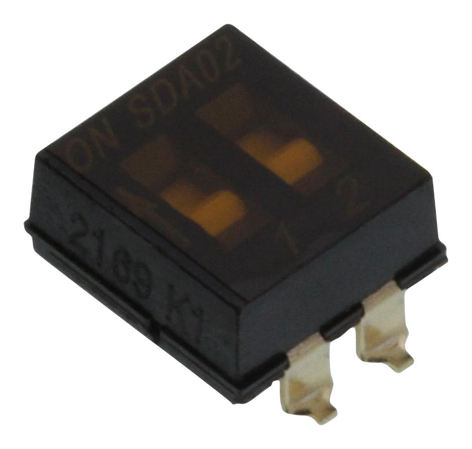 Buy C&K Low Profile DIP Switch Part Number SDA02H0SBR Online