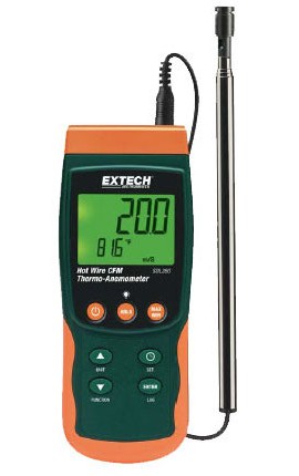Extech Series SDL350 Thermo-Anemometer: SDL350NIST