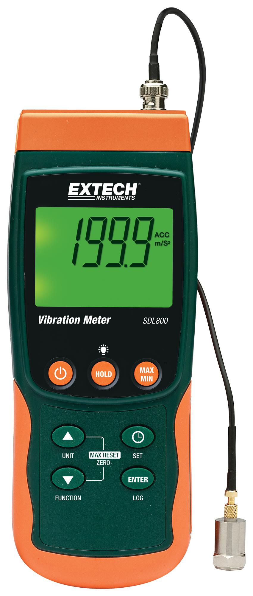 Extech SDL800 U+2013 Reliable Vibration Monitoring for Industrial Applications