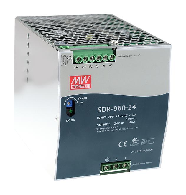 Mean Well SDR-960 U–2013 Reliable Power Supply for Industrial Applications