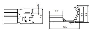 JST Series SFO-41T-2.3 Connector: SFO41T23