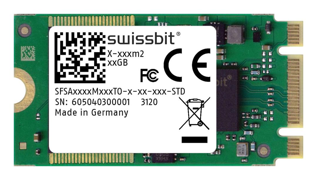 Swissbit Series X-86mz2 SSD: SFSA010GM1AO1TOI5S11PSTD