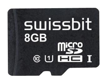 Swissbit Series S-45U micro SDHC: SFSD8192N3BM1TOIGE2B1STD