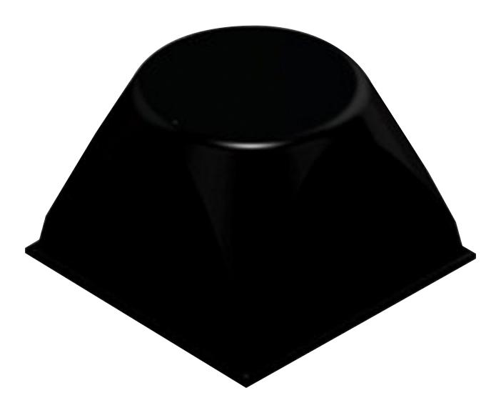 3M Series SJ5500 Polyurethane Bumpers: SJ5514 Black