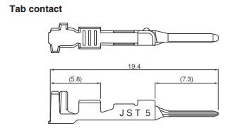 Buy JST Waterproof Connector Part Number SJWPST21TM10N Online