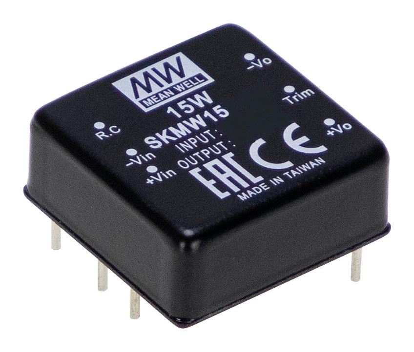 Mean Well SKMW15G03 – Reliable Isolated DC-DC Converter for Industrial Applications